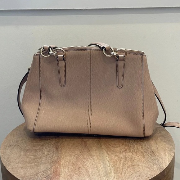 Coach Crossbody Taupe Purse - Picture 8 of 11